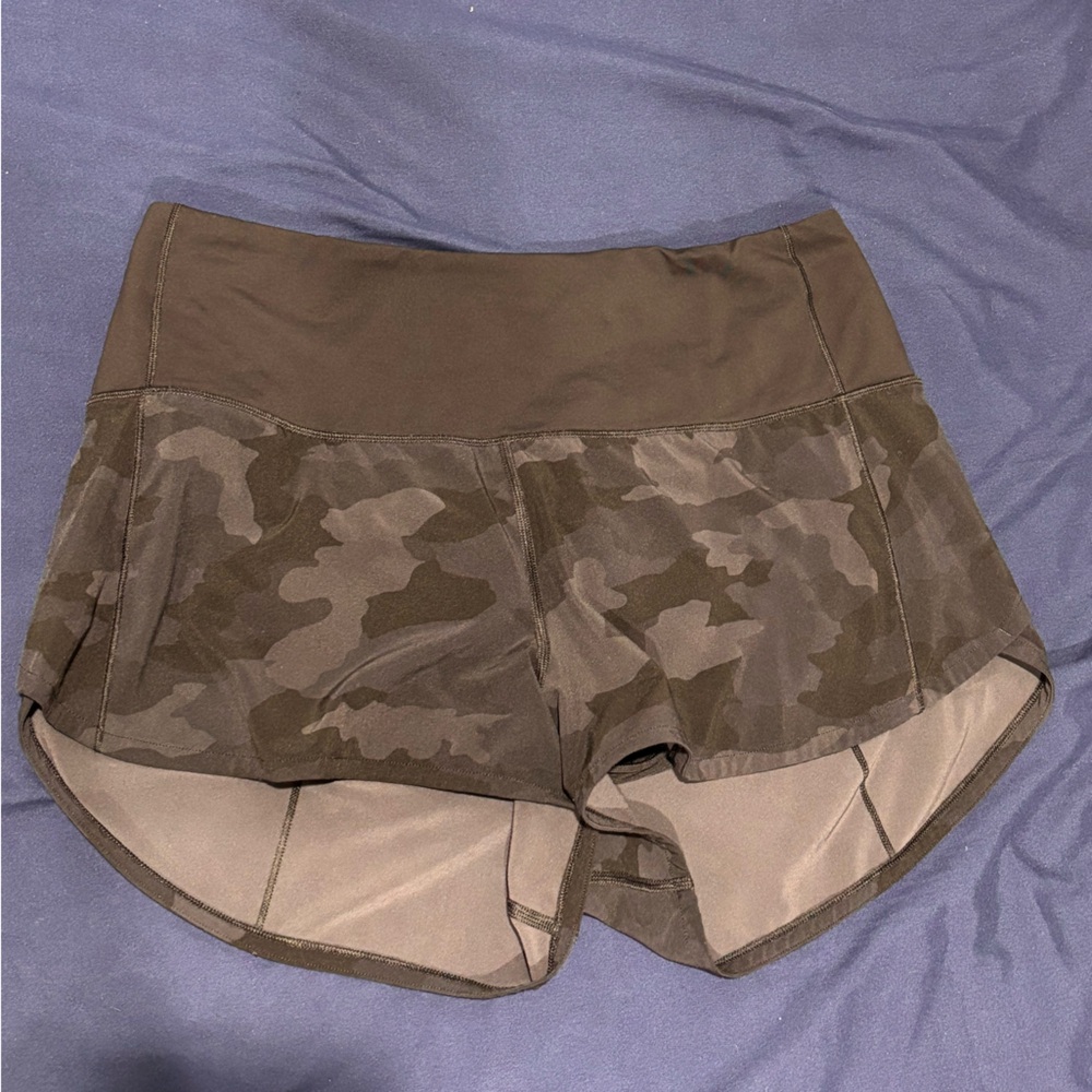 Lululemon speed up high rise lined shorts 4”